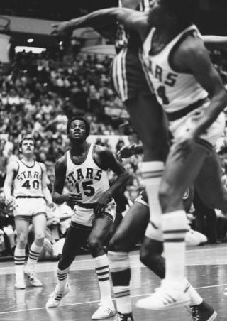 Stars 71-72 Home Jimmy Jones, Pacers