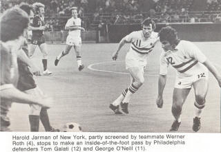 NASL Soccer Philadelphia Atoms 74 Home Tom Galati, George O'Neill