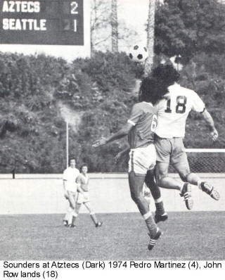 NASL Soccer Los Angeles Aztecs Sounders 1974 Road Back Pedro Martinez John Rowlands