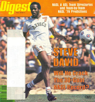 NASL Soccer Los Angeles Aztecs 77 Home Steve David 8