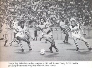 NASL Soccer Los Angeles Aztecs 77 Road George Best