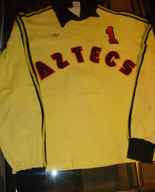 NASL Soccer Los Angeles Aztecs 77-78 Goalie Jersey Bob Rigby