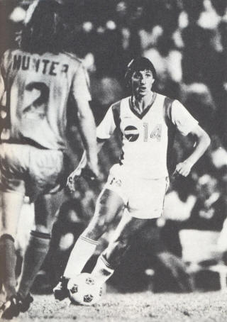 NASL Soccer Los Angeles Aztecs 79 Home Johan Cruyff Express Paul Hunter