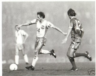 NASL Soccer Los Angeles Aztecs 79 Home Johan Cruyff vs Birmingham City