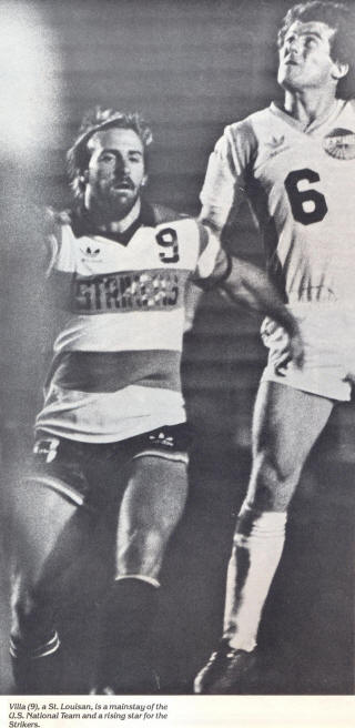 NASL Soccer Los Angeles Aztecs 80 Home Alan Merrick