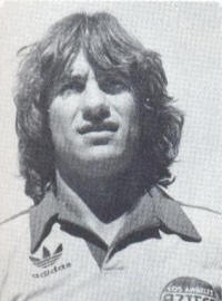 NASL Soccer Los Angeles Aztecs 81 Head Ruben Romano