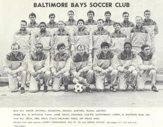 Bays 1967 Warmups Team