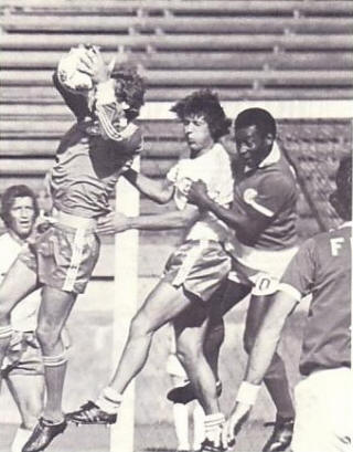 NASL Soccer Bicentennials 77 Goalie Jim Barron