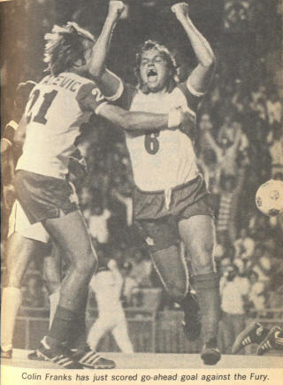 NASL Soccer Toronto Blizzard 79 Home Colin Franks 2