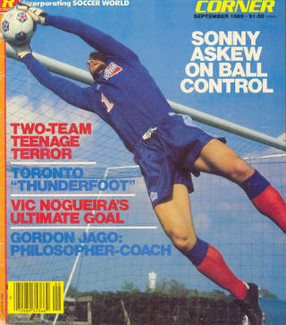 NASL Soccer Toronto Blizzard 80 Goalie Tony Chursky