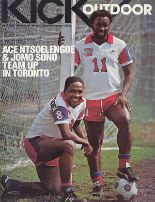 NASL Soccer Toronto Blizzard 82 Home Jomo Sono Ace Ntsoelengoe