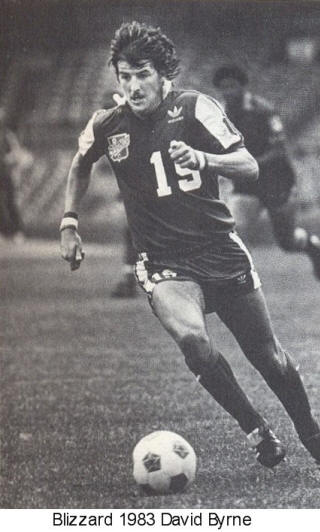 NASL Soccer Toronto Blizzard 83 Road David Byrne