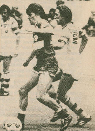 Chiefs 80-81 Indoor Road David Byrne, Rowdies