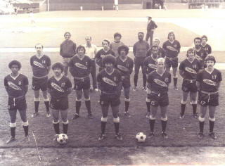 NASL Soccer Baltimore Comets 74 Road Team