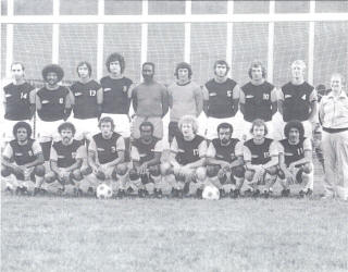 NASL Soccer Baltimore Comets 75 Road Team