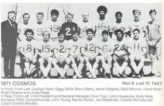 NASL Soccer New York Cosmos 71 Home Team 2