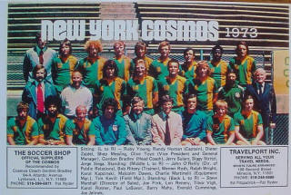 NASL Soccer New York Cosmos 73 Road Team