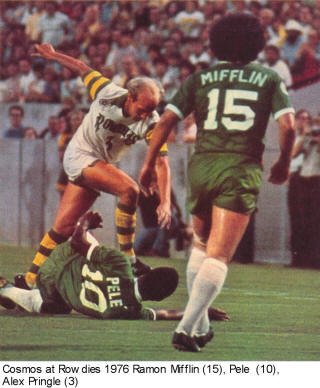 NASL Soccer New York Cosmos 76 Road Back Ramon Mifflin