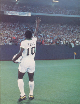 NASL Soccer New York Cosmos 1977 Home Back Pele