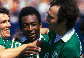 New York Cosmos 77 Home Pele, Beckenbauer, 6-19-77