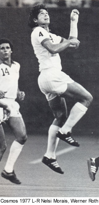 NASL Soccer New York Cosmos 77 Home Werner Roth