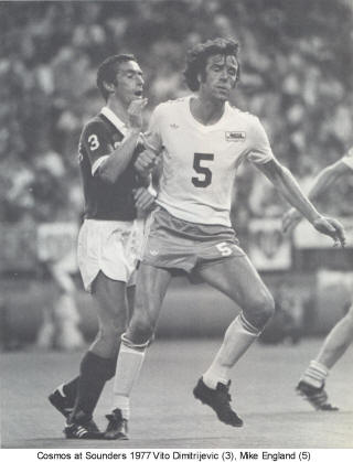 NASL Soccer New York Cosmos 77 Road Vito Dimitrijevic 2