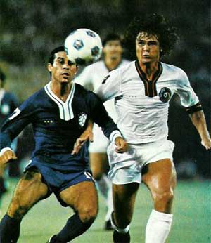 NASL Soccer New York Cosmos 78 Exhibition Werner Roth