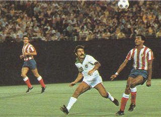 NASL Soccer New York Cosmos 78 Home Rivelino