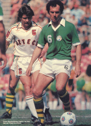 NASL Soccer New York Cosmos 78 Road Franz Beckenbauer 12