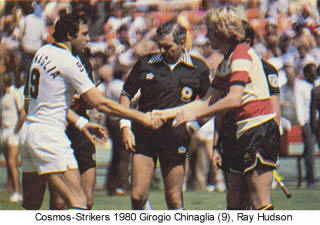 NASL Soccer New York Cosmos 80 Home Back Giorgio Chinaglia 3