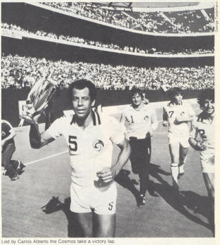 NASL Soccer New York Cosmos 80 Home Carlos Alberto 4