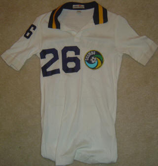 NASL Soccer New York Cosmos 80 Home Jersey Vidal Fernandez