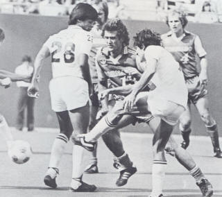 NASL Soccer New York Cosmos 81 Home Back Chico Borja'