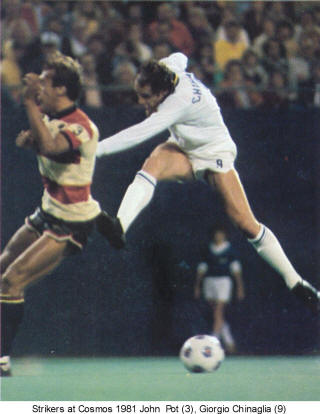 NASL Soccer New York Cosmos 81 Home Back Giorgio Chinaglia 3