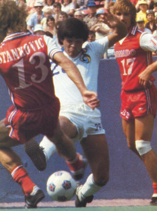 Dallas Tornado New York Cosmos 1981 Home Chico Borja, Carl Bennett