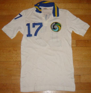 NASL Soccer New York Cosmos 81+ Home Jersey Ricky Davis