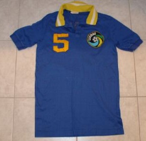 NASL Soccer New York Cosmos 82 Carlos Alberto Road Jersey