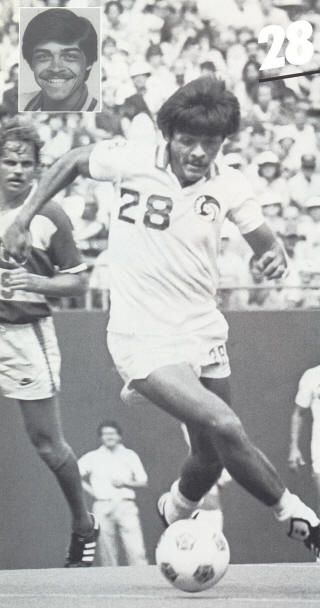 NASL Soccer New York Cosmos 82 Home Chico Borja