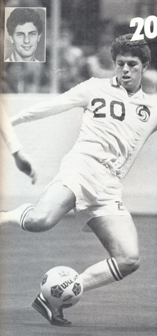 NASL Soccer New York Cosmos 83-84 Indoor Home Andrew Parkinson