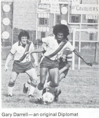 NASL Soccer Washington Dips 76 Home Gary Darrell