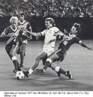 Washington Diplomats 1977 Roy Willner, Don McAllister