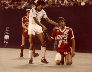 NASL Soccer New York Cosmos Julio Cesar Romero