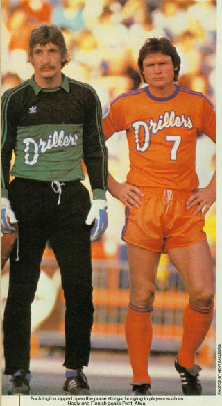 Edmonton Drillers 1980 Road Peter Nogly, Pertti Alaja