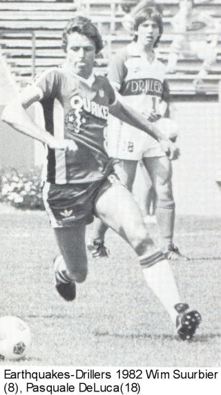 NASL Soccer Edmonton Drillers 82 Road Pasquale DeLuca