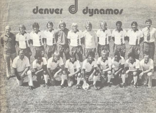 NASL Soccer Denver Dynamos 75 Home Team