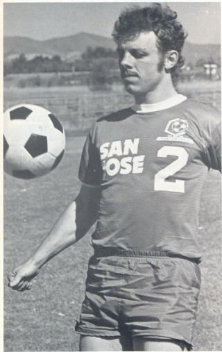 NASL Soccer San Jose Earthquakes 74 Road Practice Buzz Demling