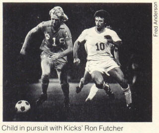 NASL Soccer San Jose Earthquakes 77 Home Paul Child