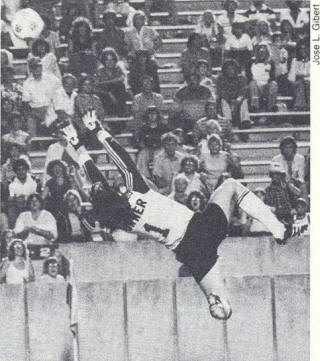 NASL Soccer San Jose Earthquakes 79 Goalie Back Chris Turner