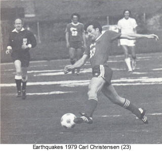 NASL Soccer San Jose Earthquakes 79 Road Preseason Carl Christensen