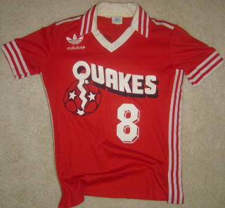 NASL Soccer San Jose Earthquakes 80 Home Jersey Miro Pavlovic